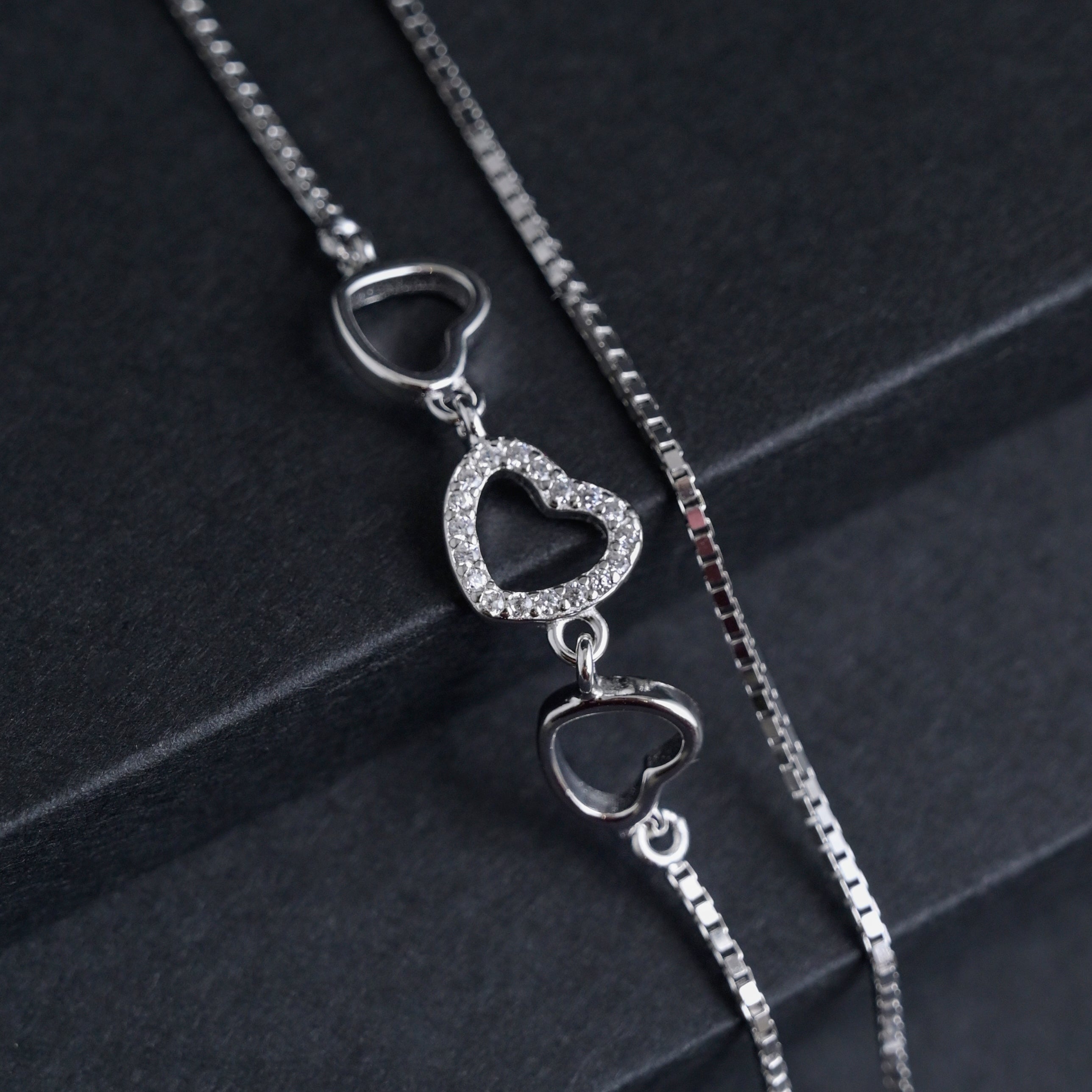 Silver Bound by Love Bracelet image 0